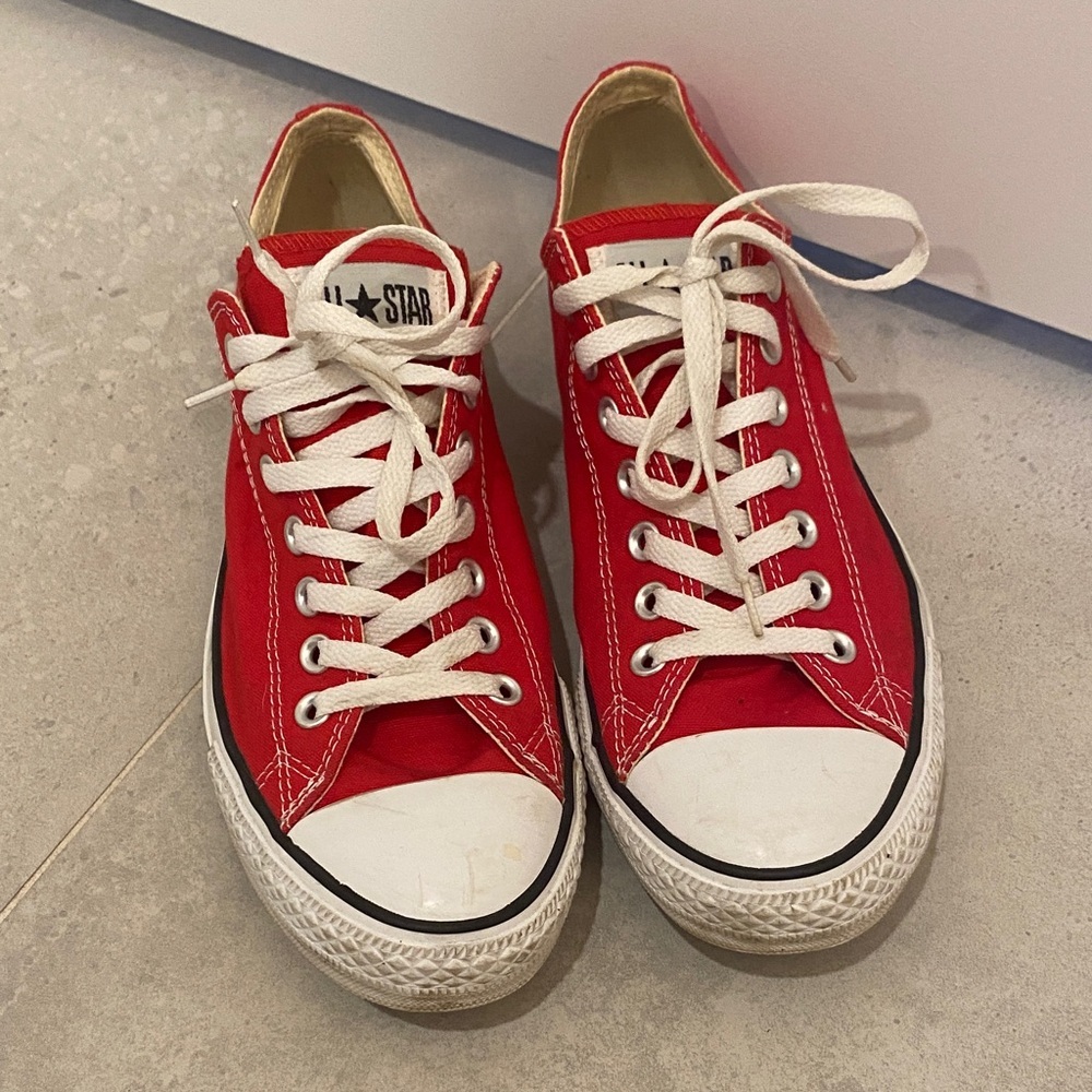 Converse Chuck Taylor All Star Canvas Sneakers Red US M 10 W 12 Casual M9696C